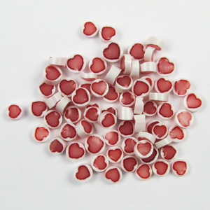 Millefiori 2204 Heart-4 Coe 90