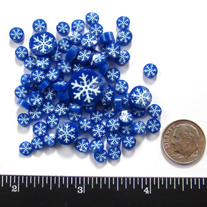 Millefiori 11101 Snowflake-1 Coe 90